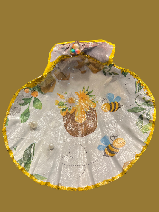 Honeybee ring holder