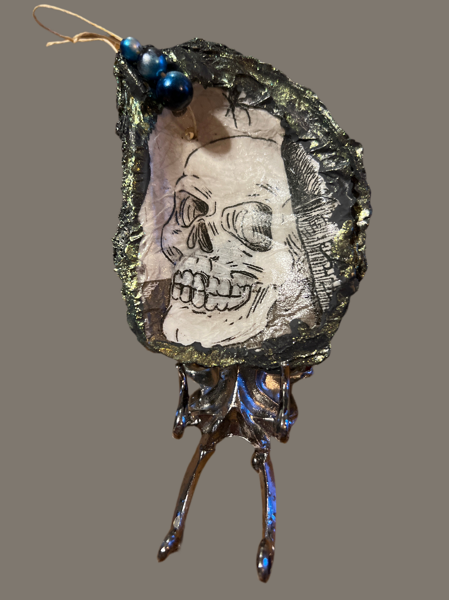 Skulls and spider venom black/green